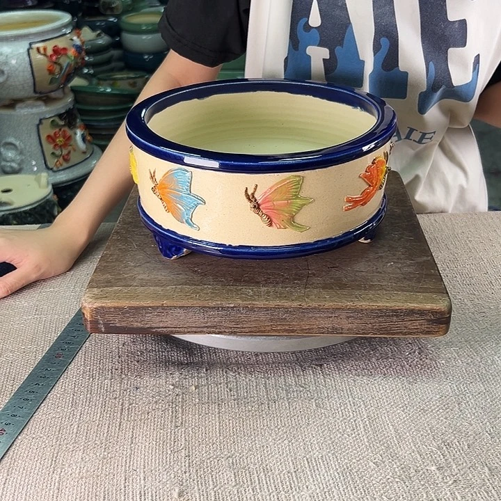 泳坤堂石湾盆陶瓷
