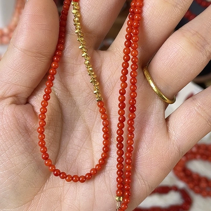 常***琼合金合金碎银子项链