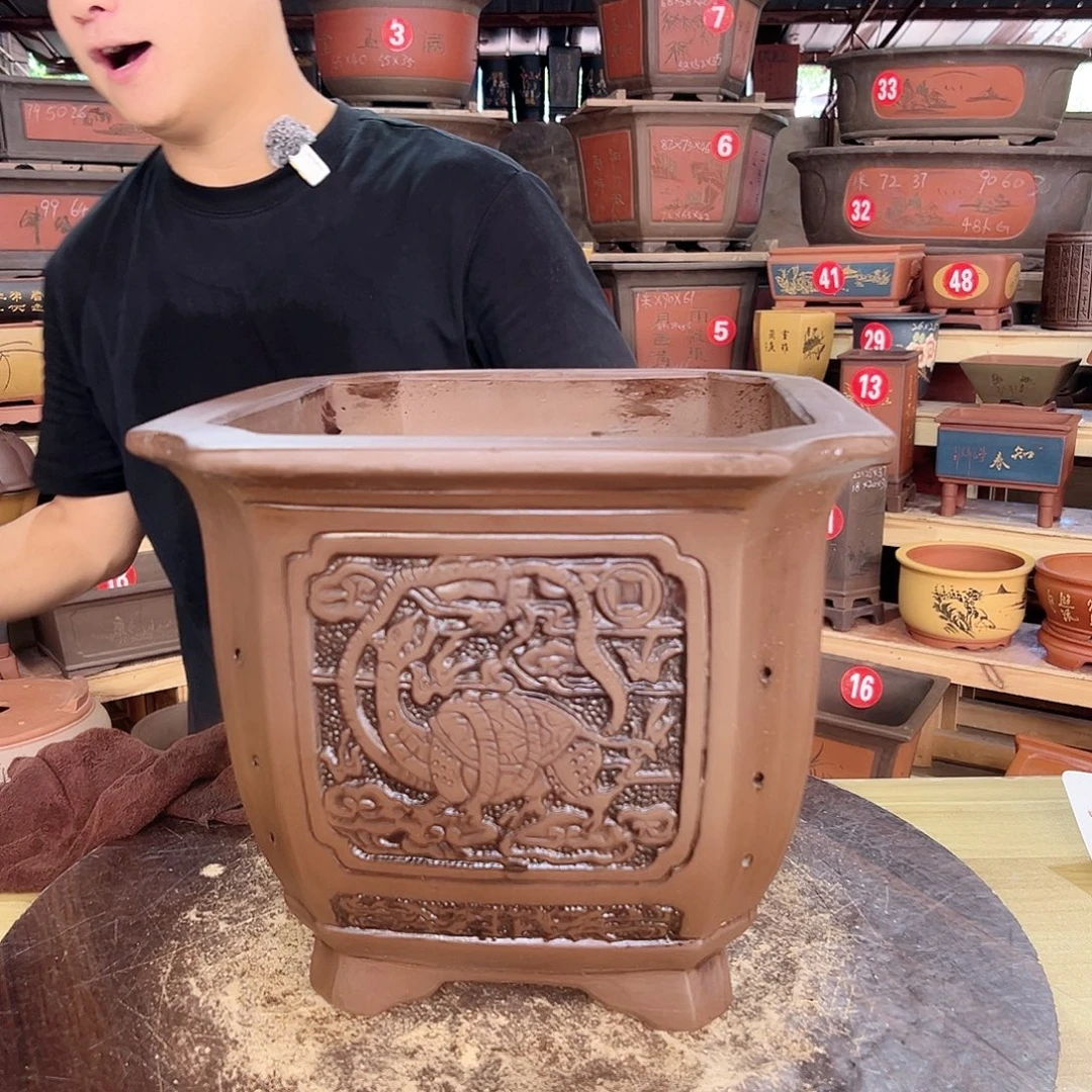 紫砂花盆工厂直发