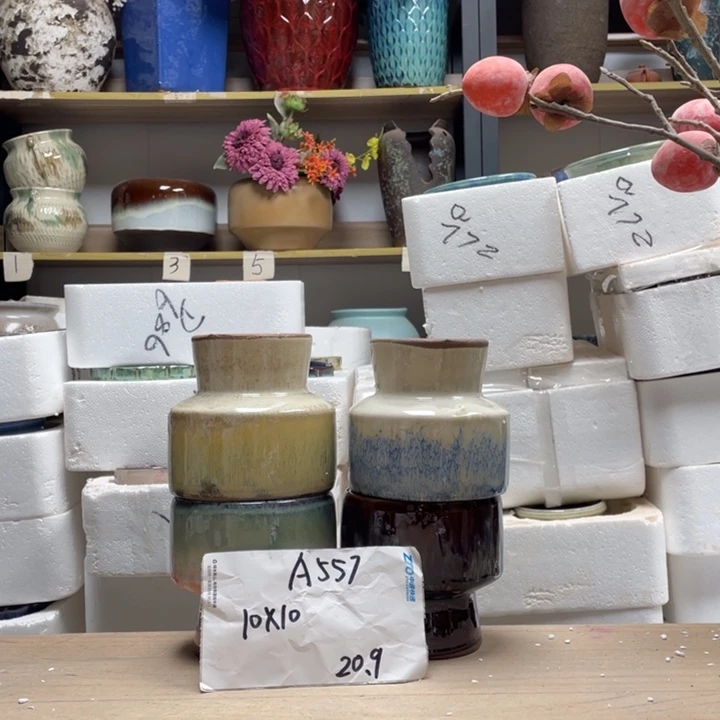 粗陶多肉花盆微瑕557