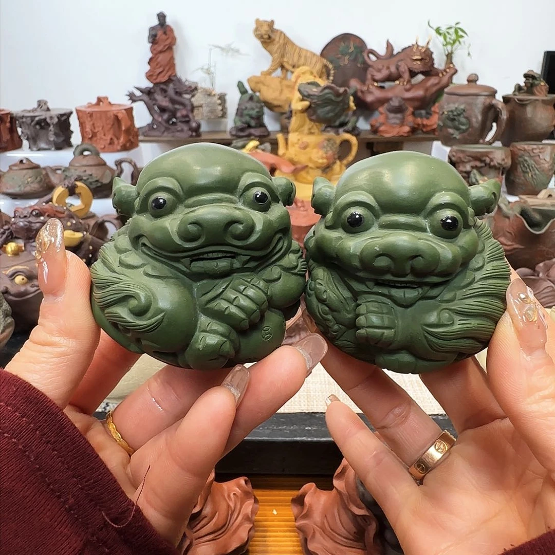 紫砂茶壶时来运转