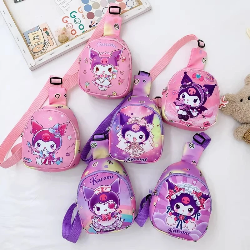 卡通儿童包包胸包新款可爱小女孩斜挎包夏季新款百搭女童零钱包潮