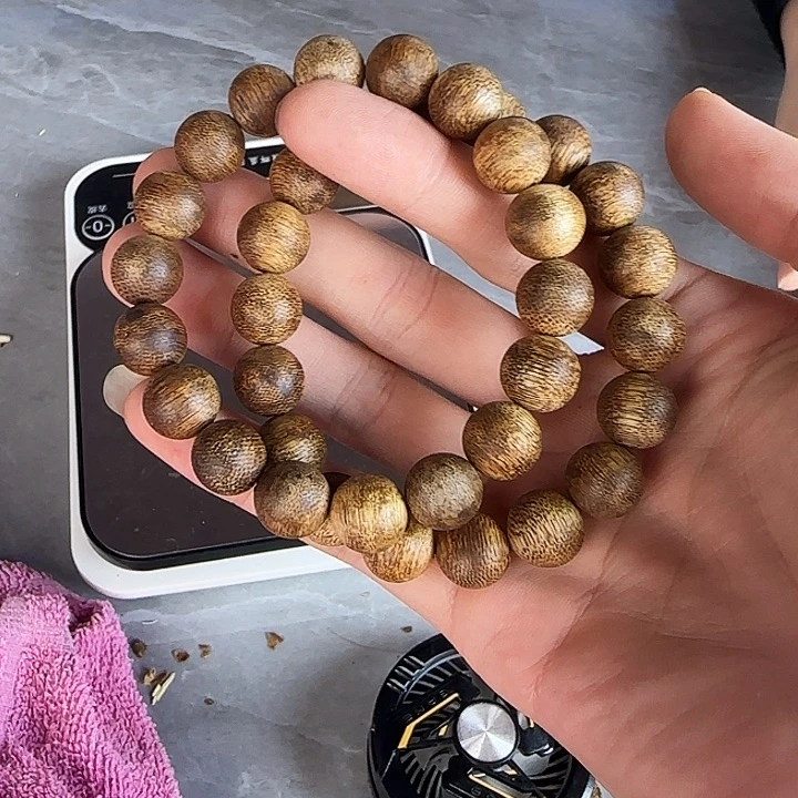 沉香碎屑沉香西马1.2圆珠单圈多样性发1