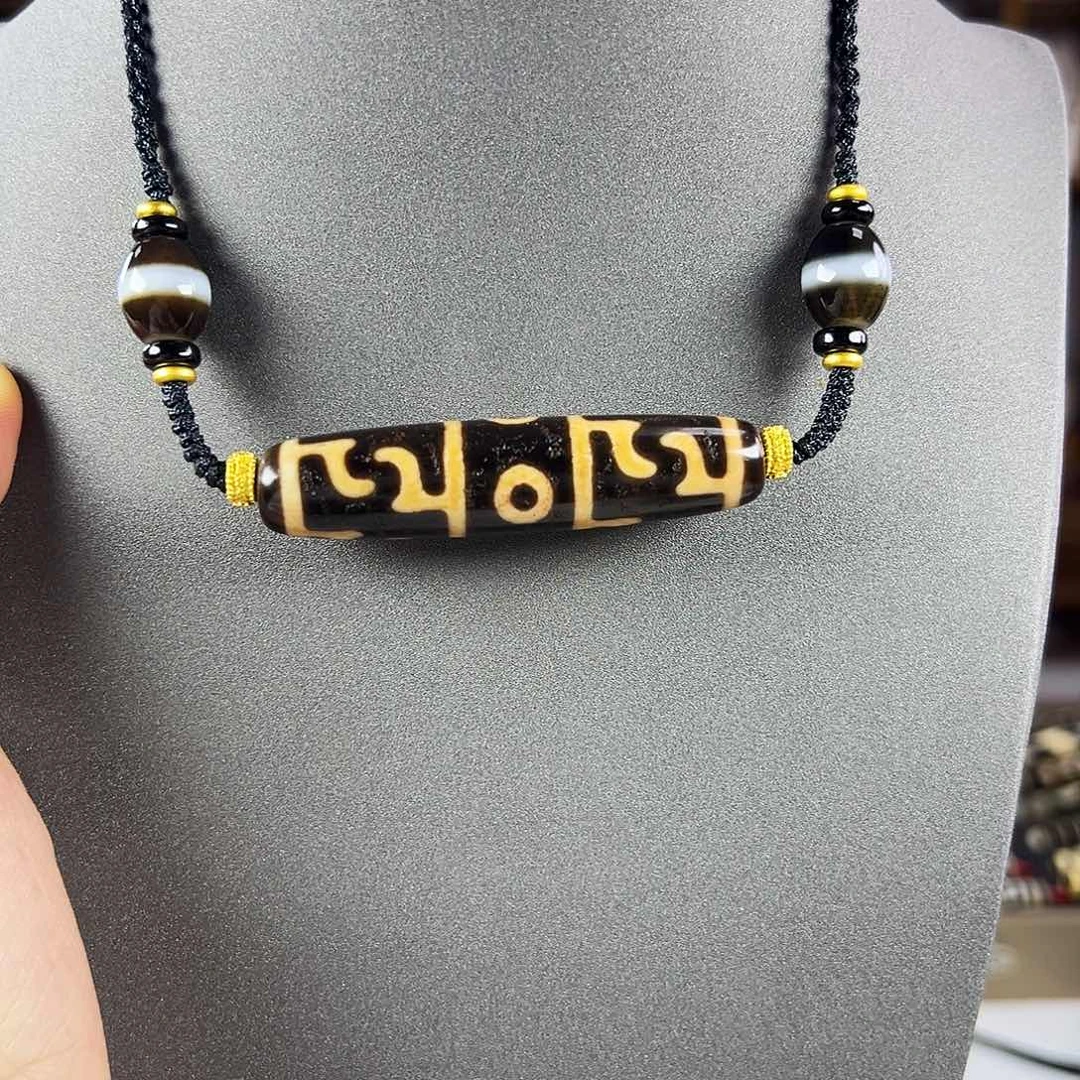 玛瑙/玉髓合金颈饰～上肯