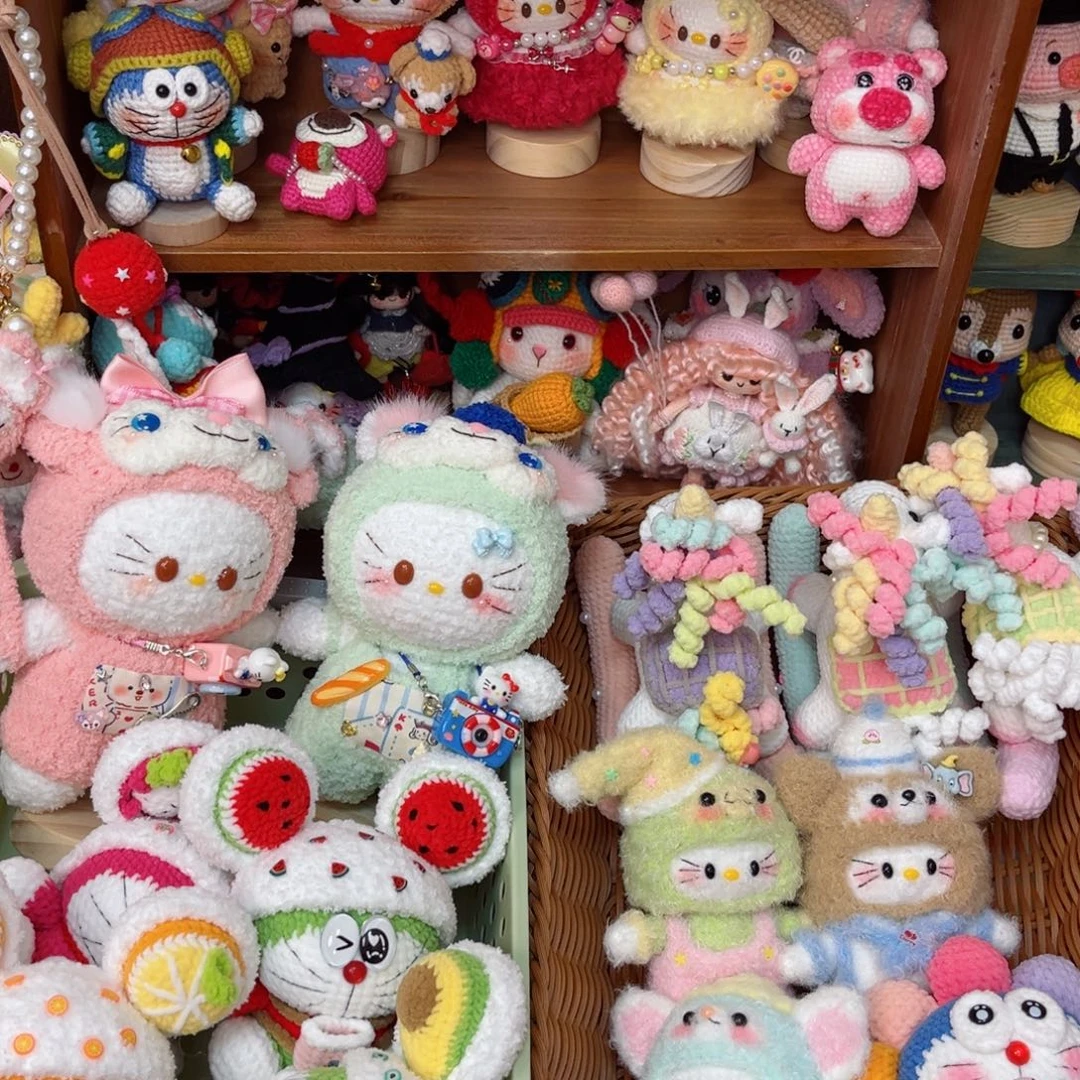编织品纯手工编织摆件和挂件