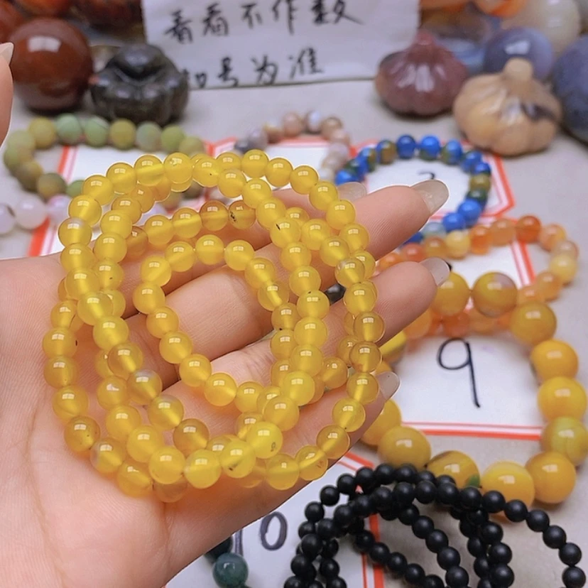 【闪购商品】未镶嵌玛瑙/玉髓珠宝半成品玛**啡