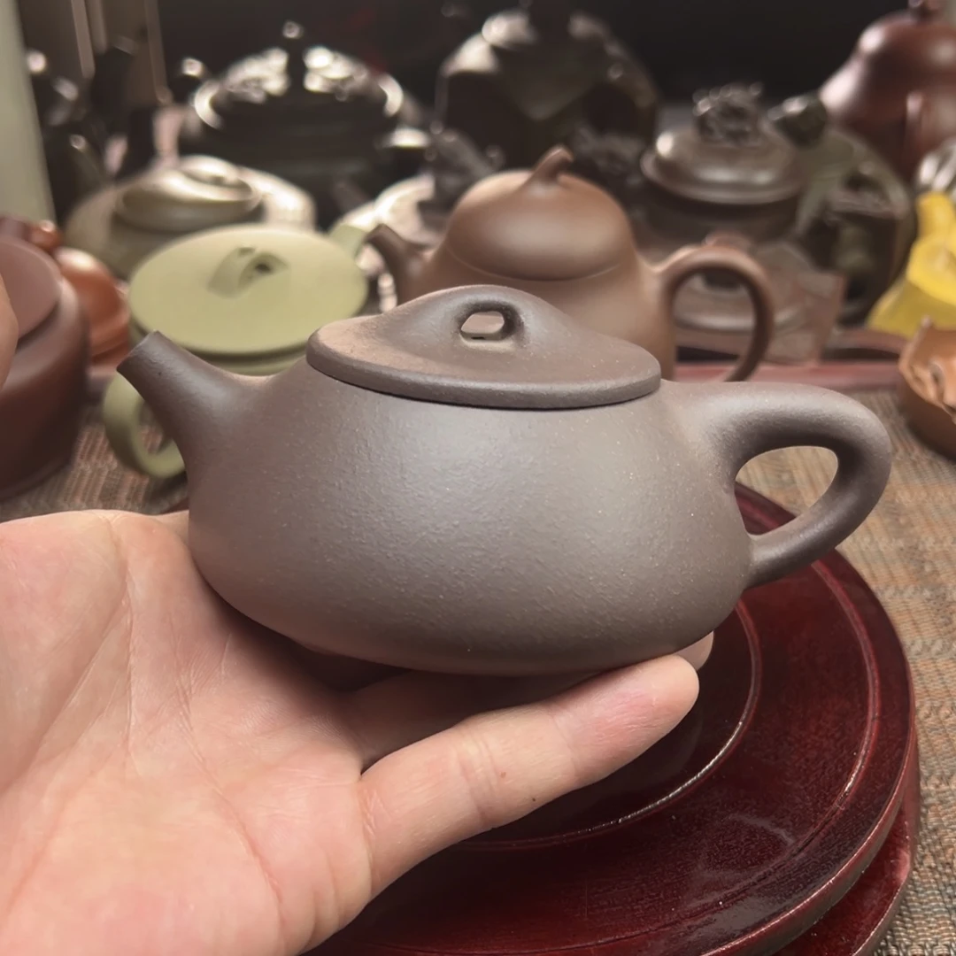 紫砂茶壶宜兴原矿紫砂壶200毫升容量