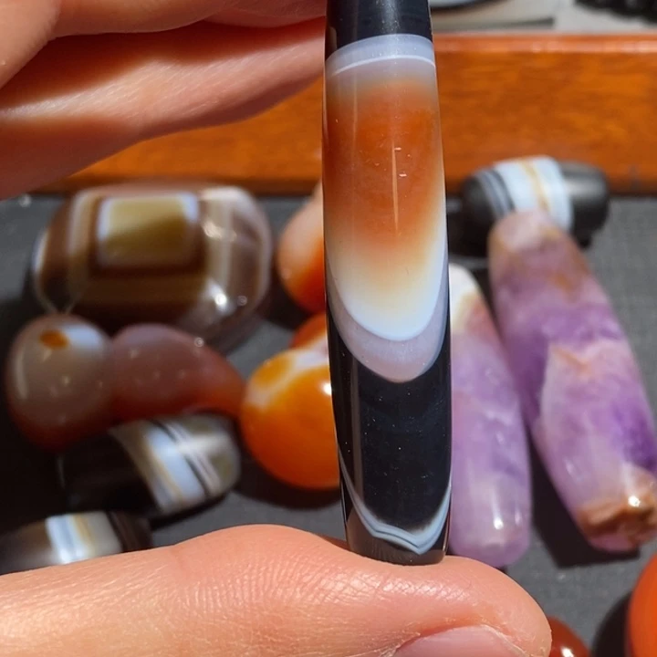 玛瑙/玉髓未镶嵌项链