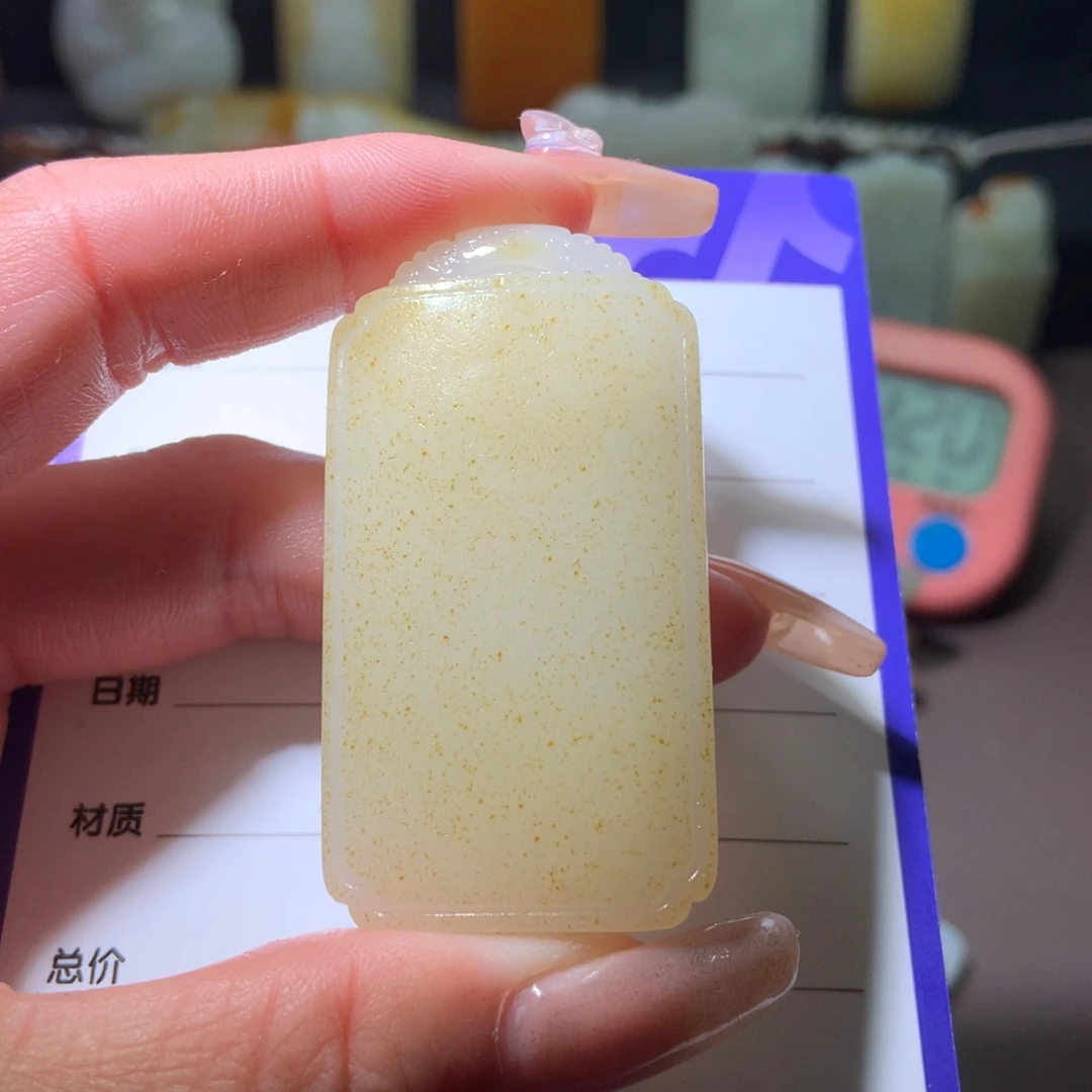 和田玉未镶嵌颈饰往***.