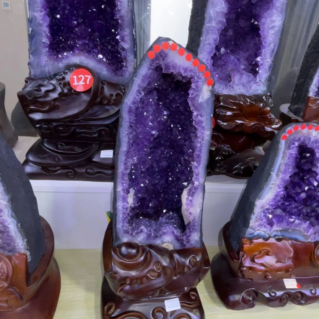 未镶嵌大型摆件（非配饰）紫晶