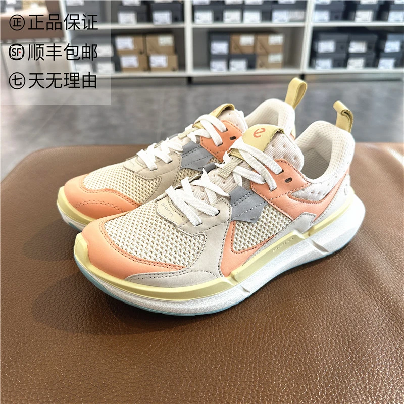 ECCO爱步夏季女款运动网面透气时尚舒适慢跑鞋健步BIOM2.2 830773