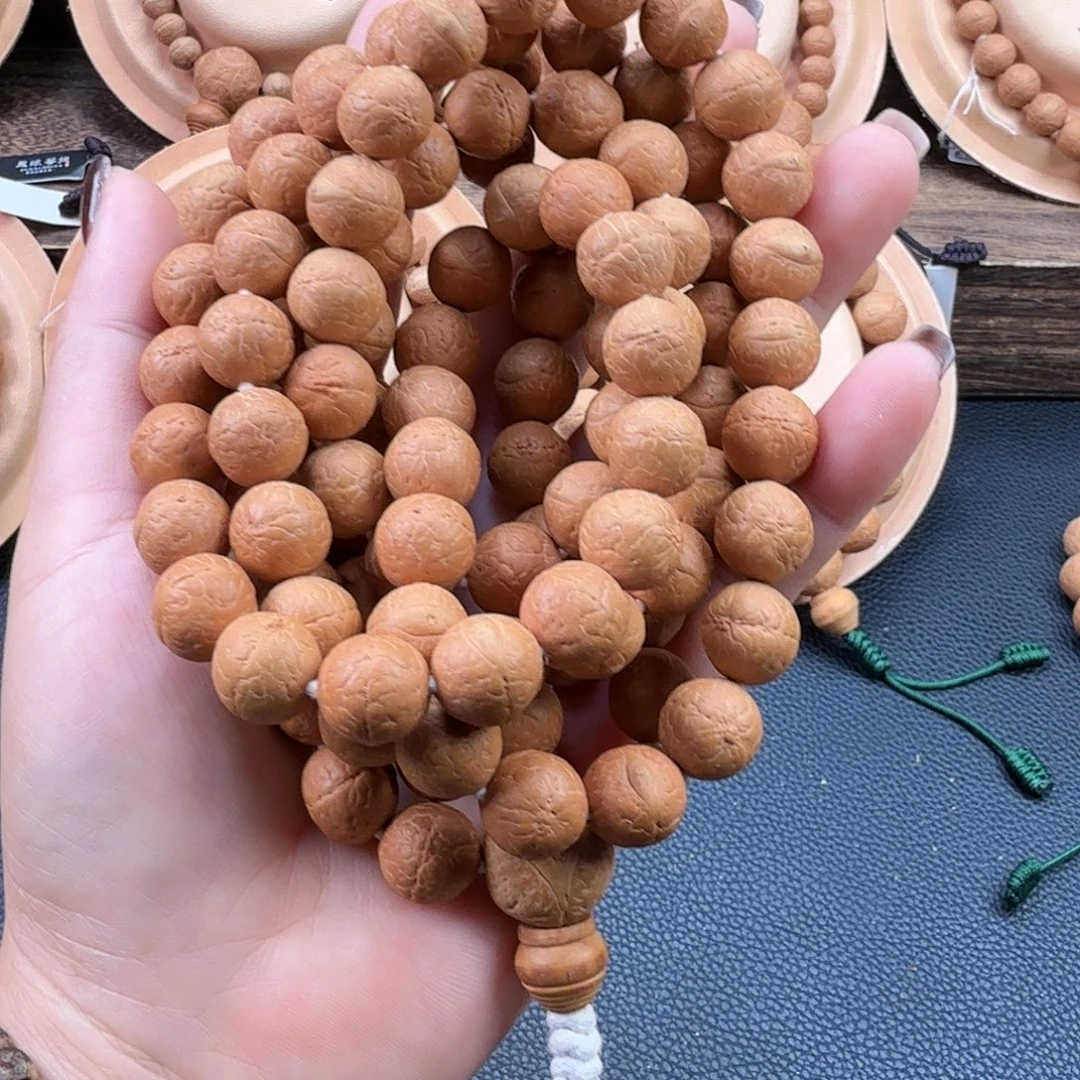 凤眼菩提吊坠精品尖货12mm正圆果冻皮108颗毕业级