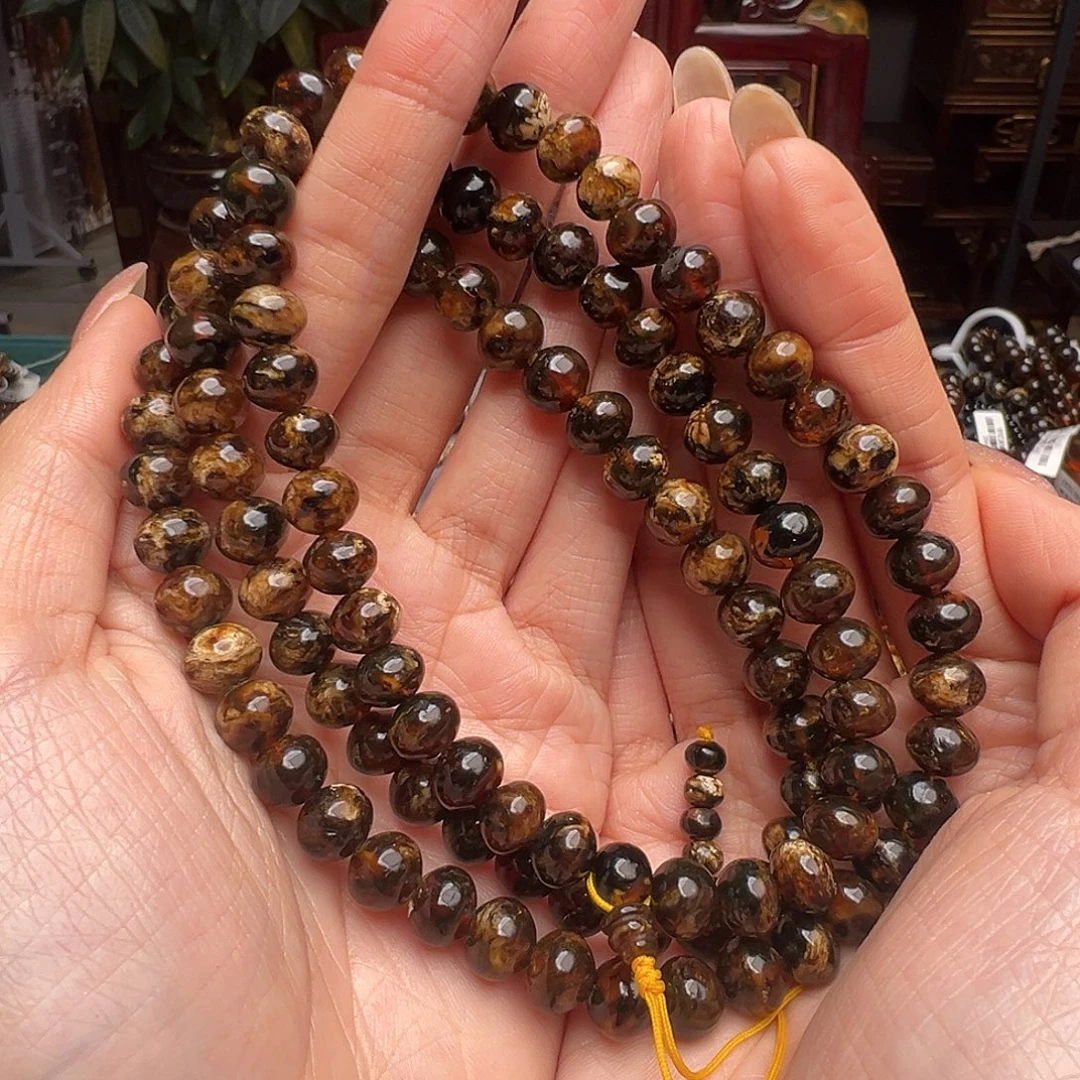 琥珀未镶嵌裸石抚顺琥珀20111-8八