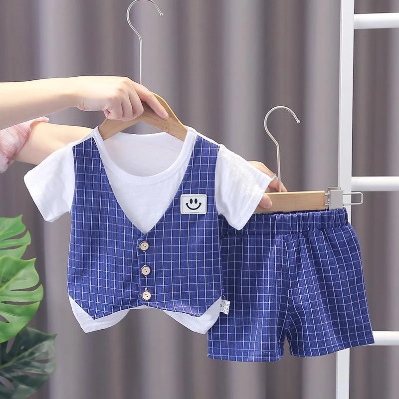 【甜鑫童装】夏季薄款帅气【小西服套装】