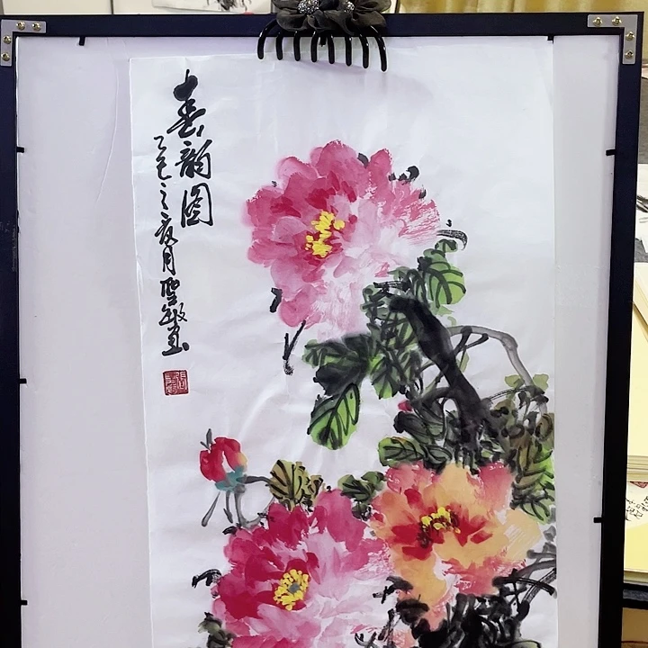 国画张圣敏先生纯手绘作品