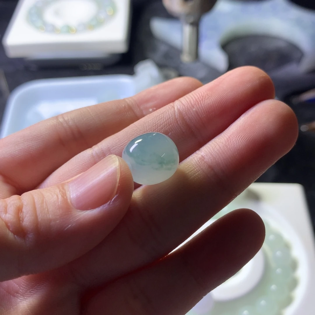 翡翠散珠往**生12.3珠子一颗