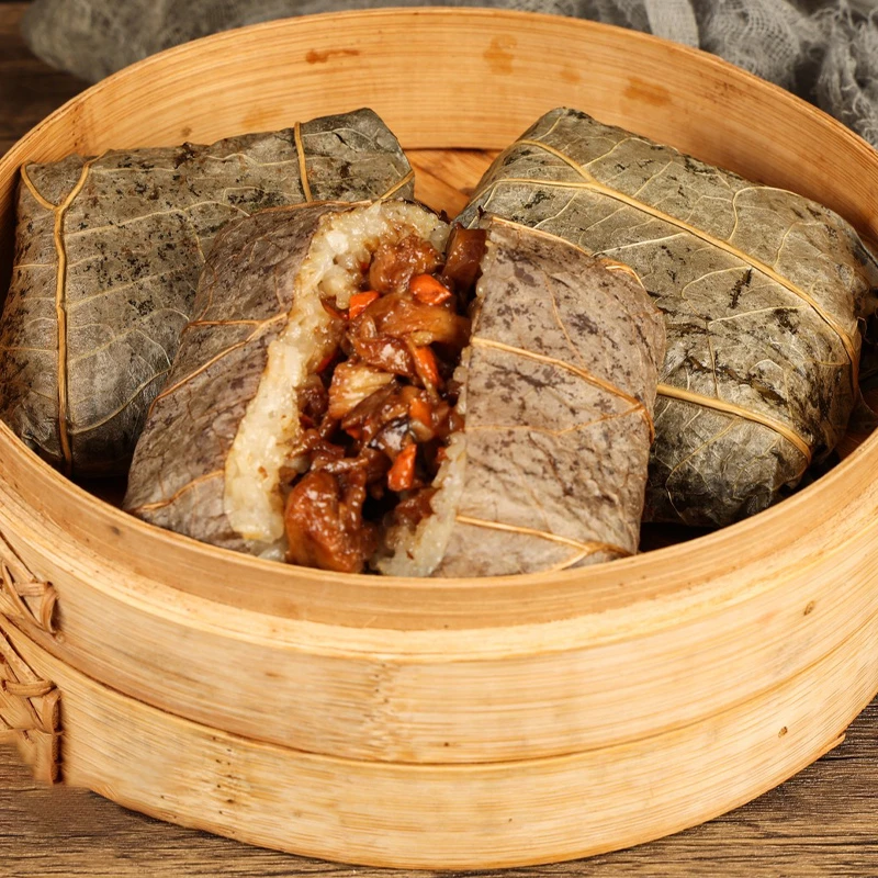 【到手3袋糯米鸡组合口味套餐】广州酒楼荷香鲍汁瑶柱蛋黄茶楼早餐