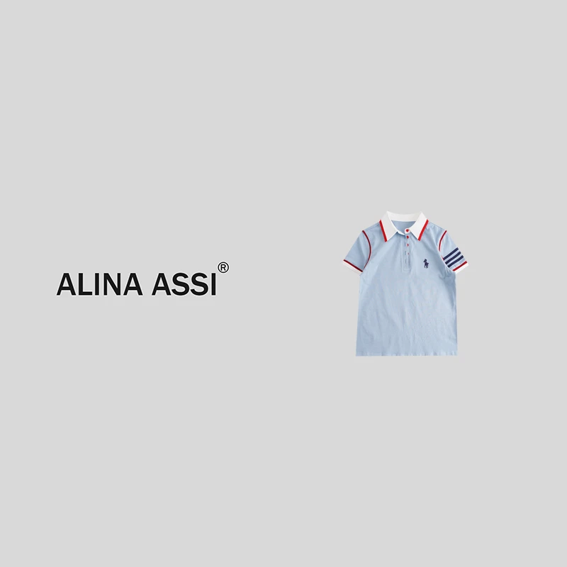 【纹纹】2025春夏新款百搭时尚T恤简约显瘦短袖上衣YMM680