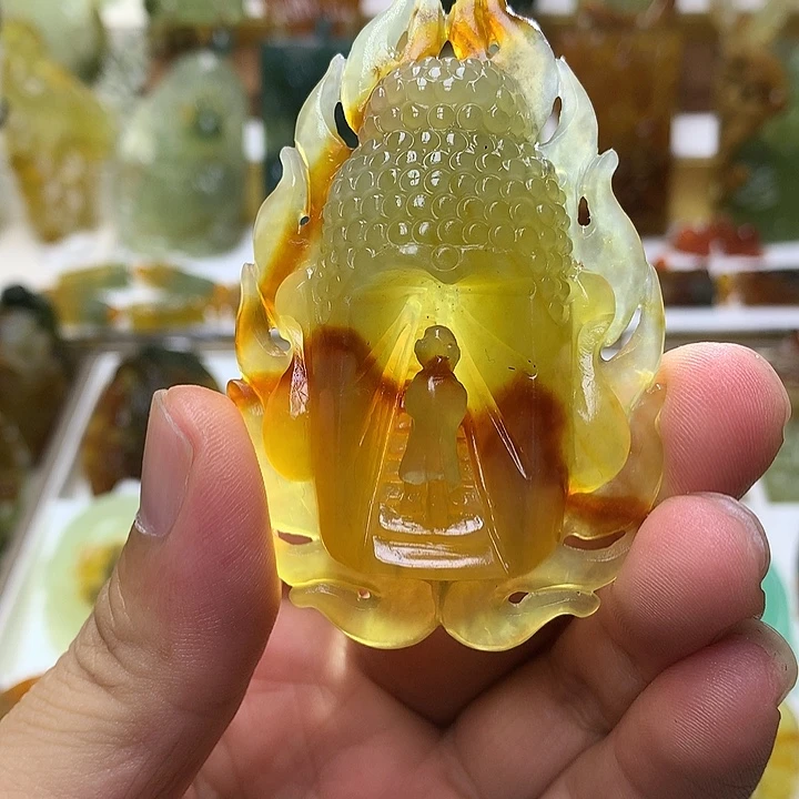 蛇纹石玉未镶嵌珠宝半成品