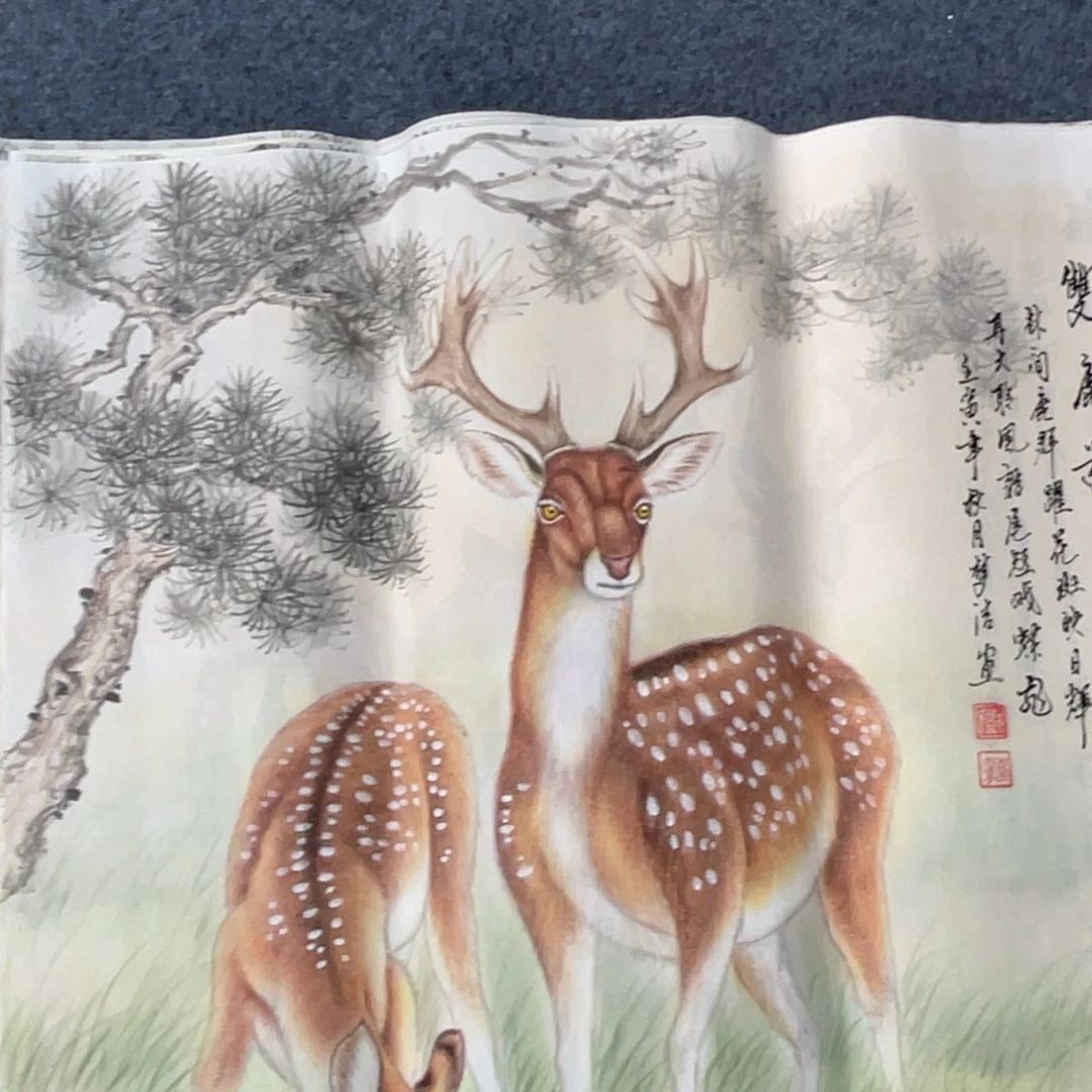 国画纯手绘作品图