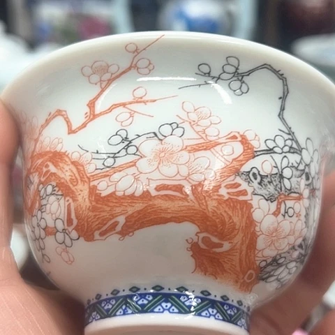 杯子景德镇陶瓷主人杯