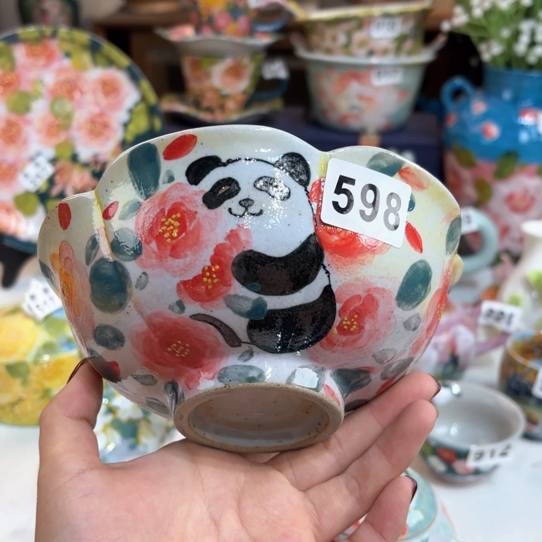 景德镇手绘高温釉下彩陶瓷茶具