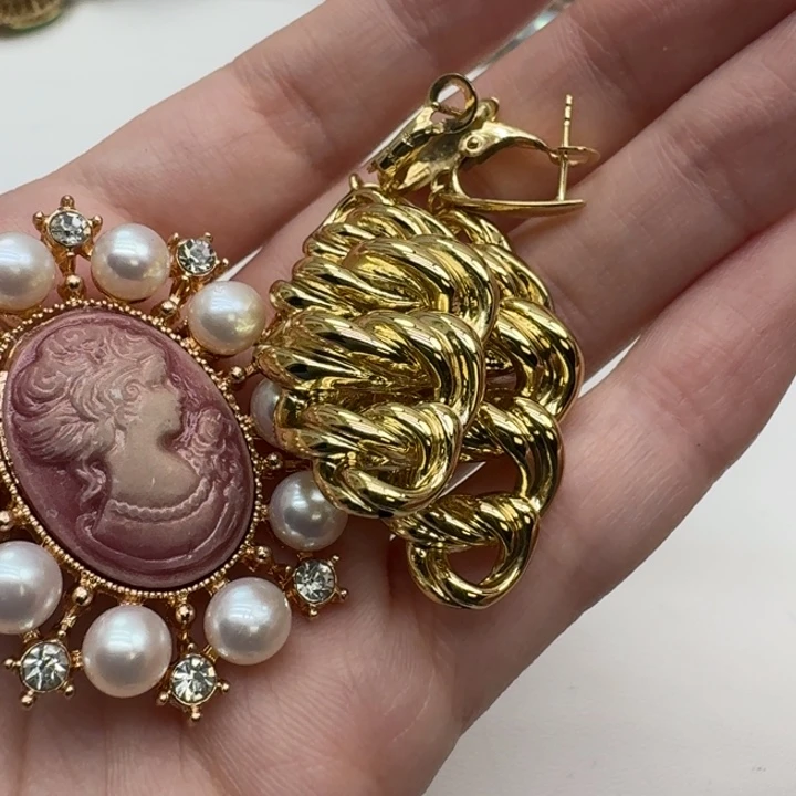 耳饰未镶嵌淡水珍珠