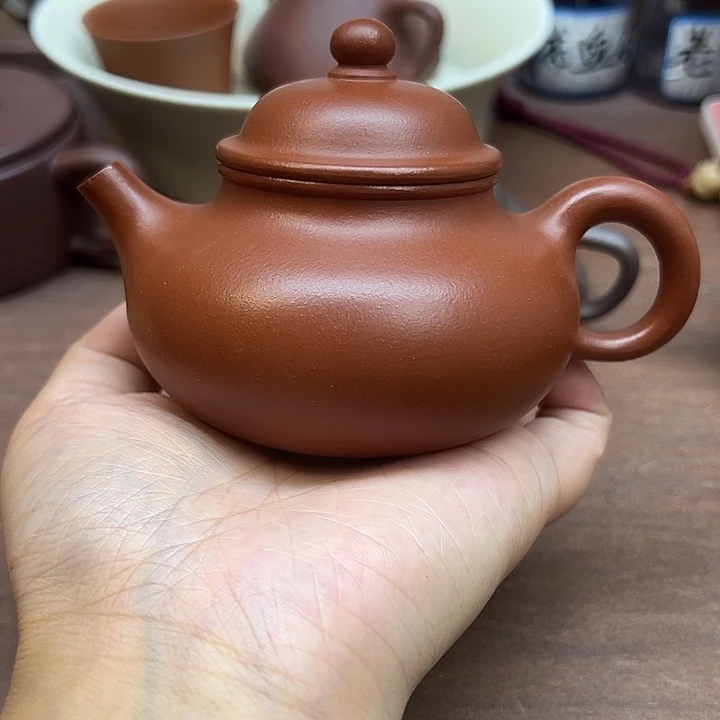 茶壶紫砂再**煌紫砂壶 瑕