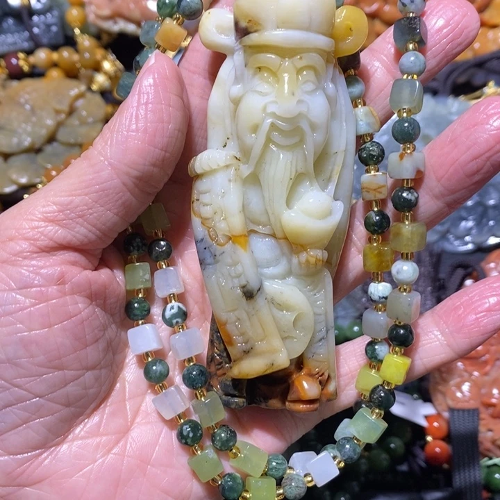 岫玉岫玉吊坠未镶嵌