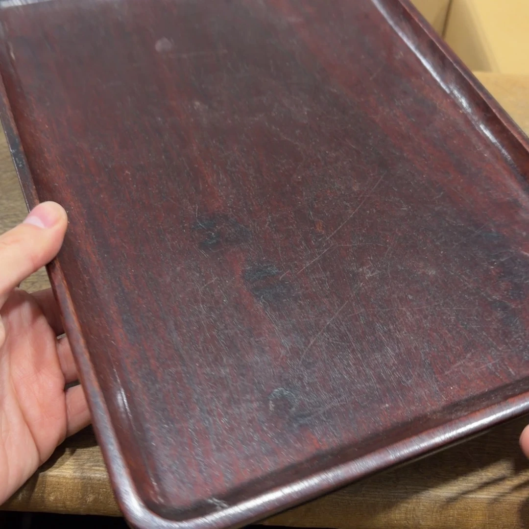 案台花梨木类般若中古美术工艺品