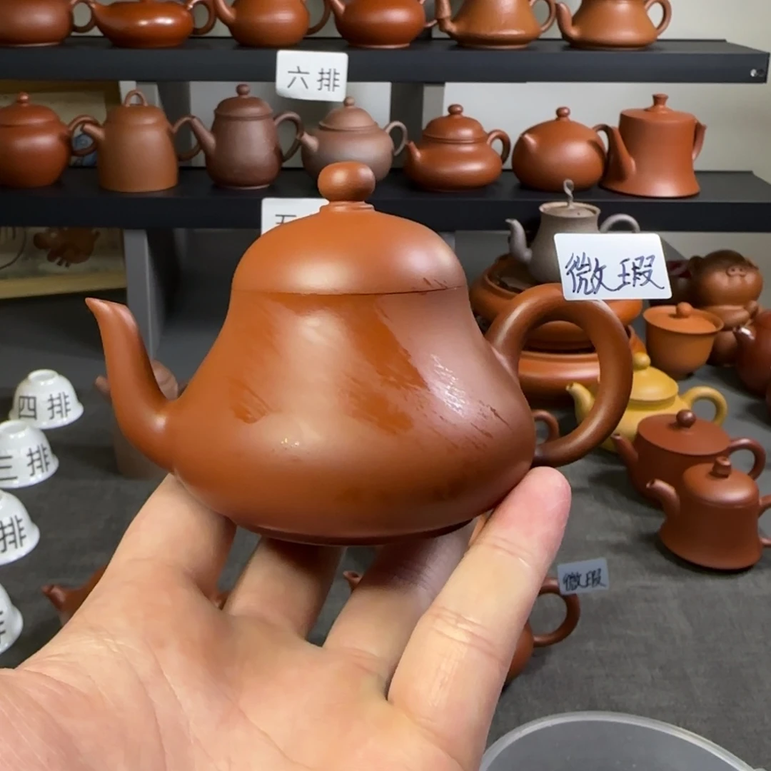 茶壶紫砂朱泥高梨微瑕