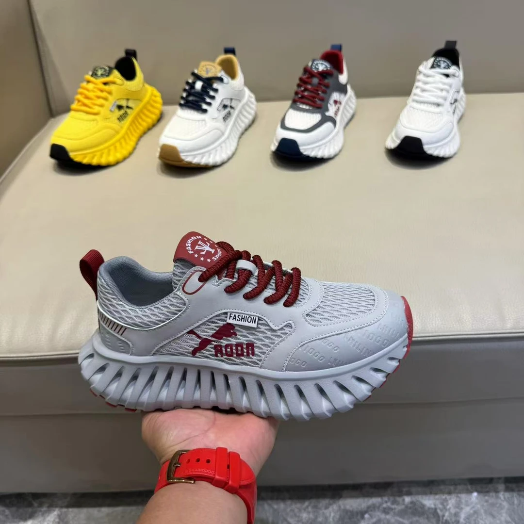 2025夏季新款增高软底舒适个性运动潮流时尚透气百搭男士休闲男鞋