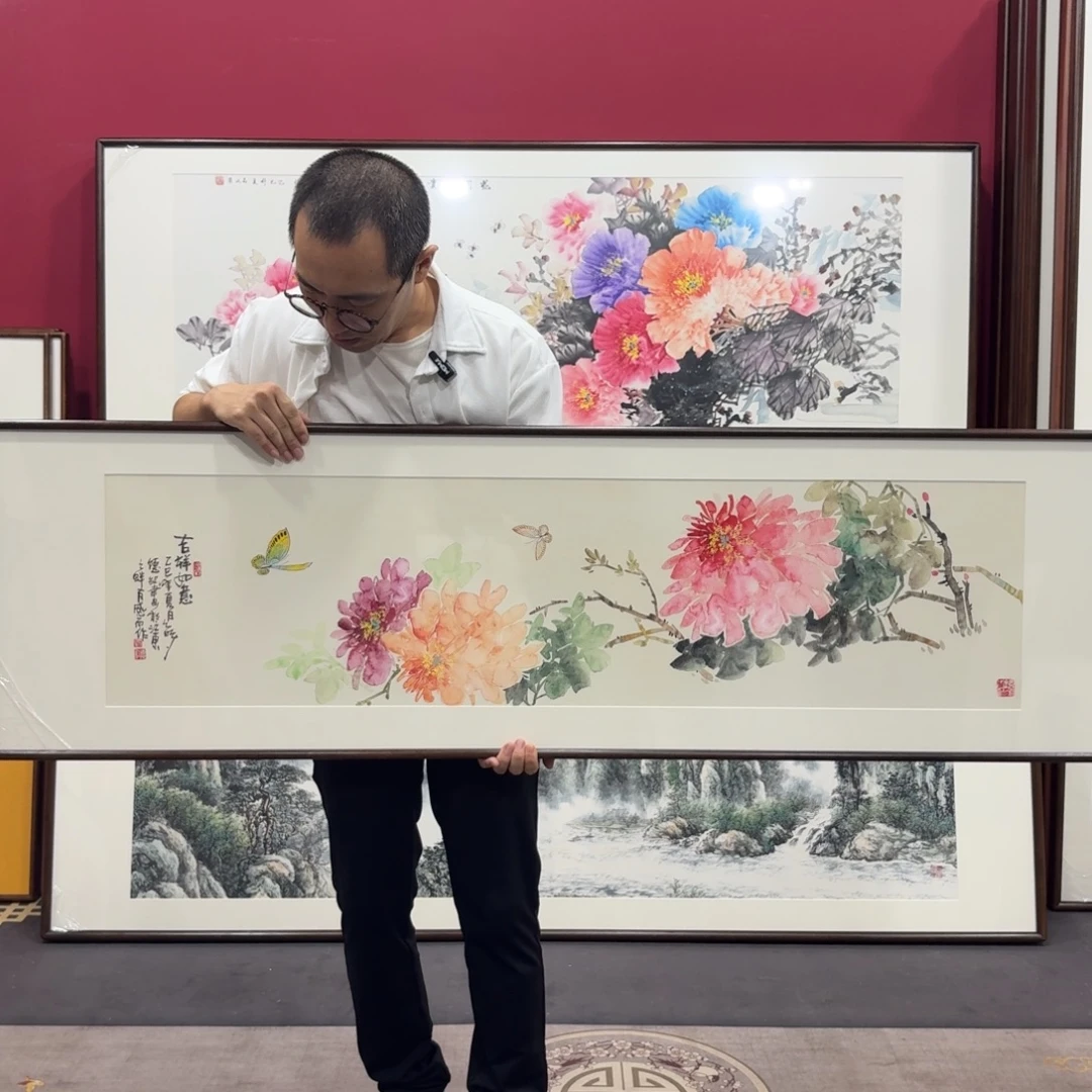 国画带框160/45尺寸