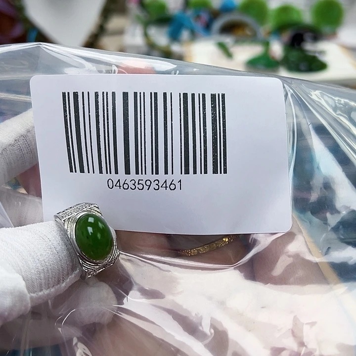 和田玉未镶嵌戒指