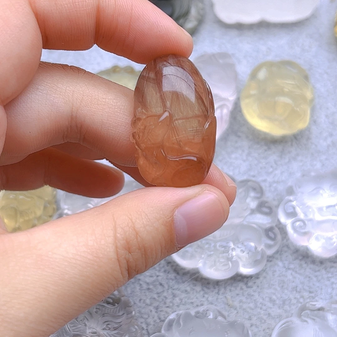 水晶颈饰未镶嵌?***好红铜发