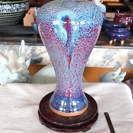 润***石瓷片全手工制作工艺制作