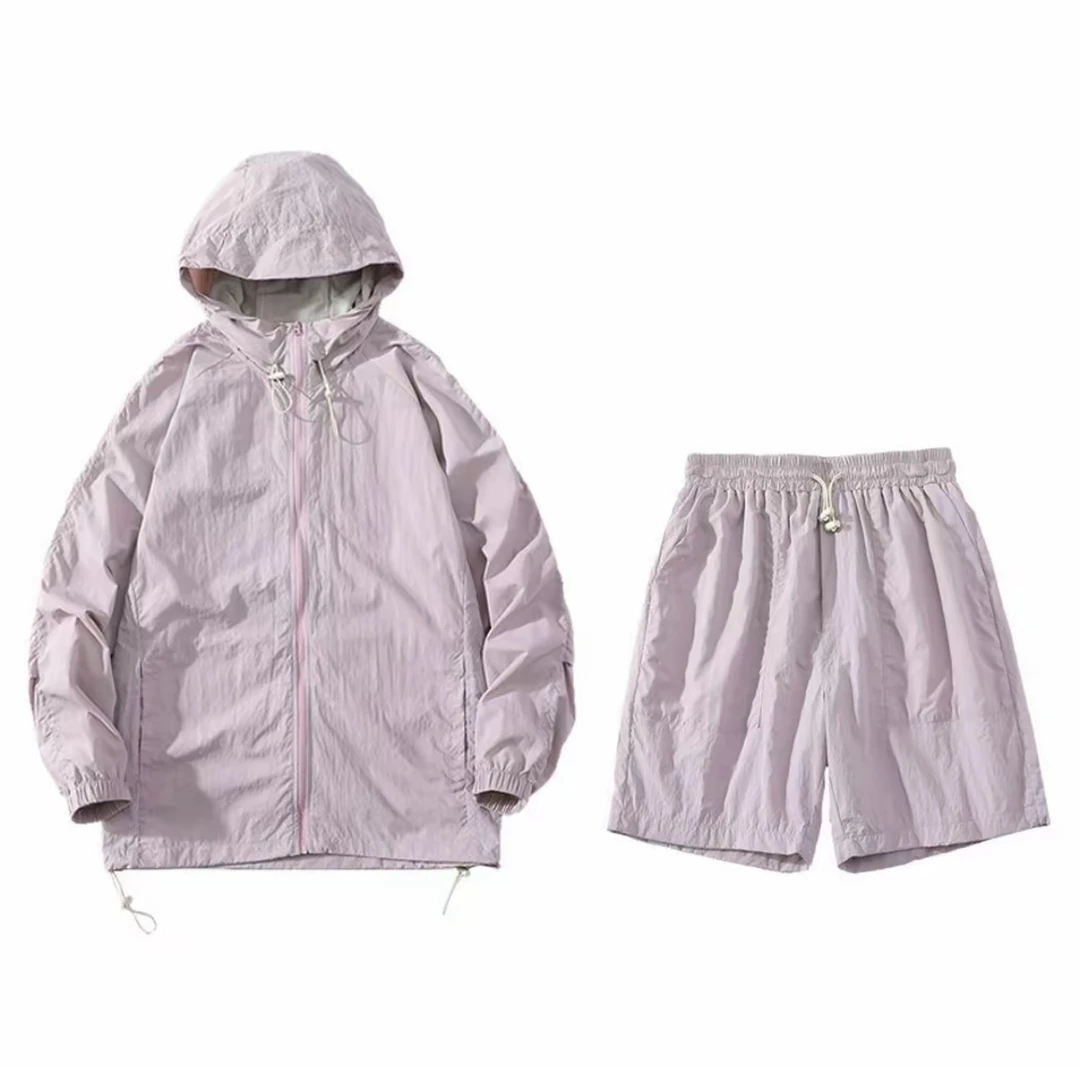 鑫米服饰-防晒衣套装全透气冰感3.0升级版连帽宽松-男女同款-M5款