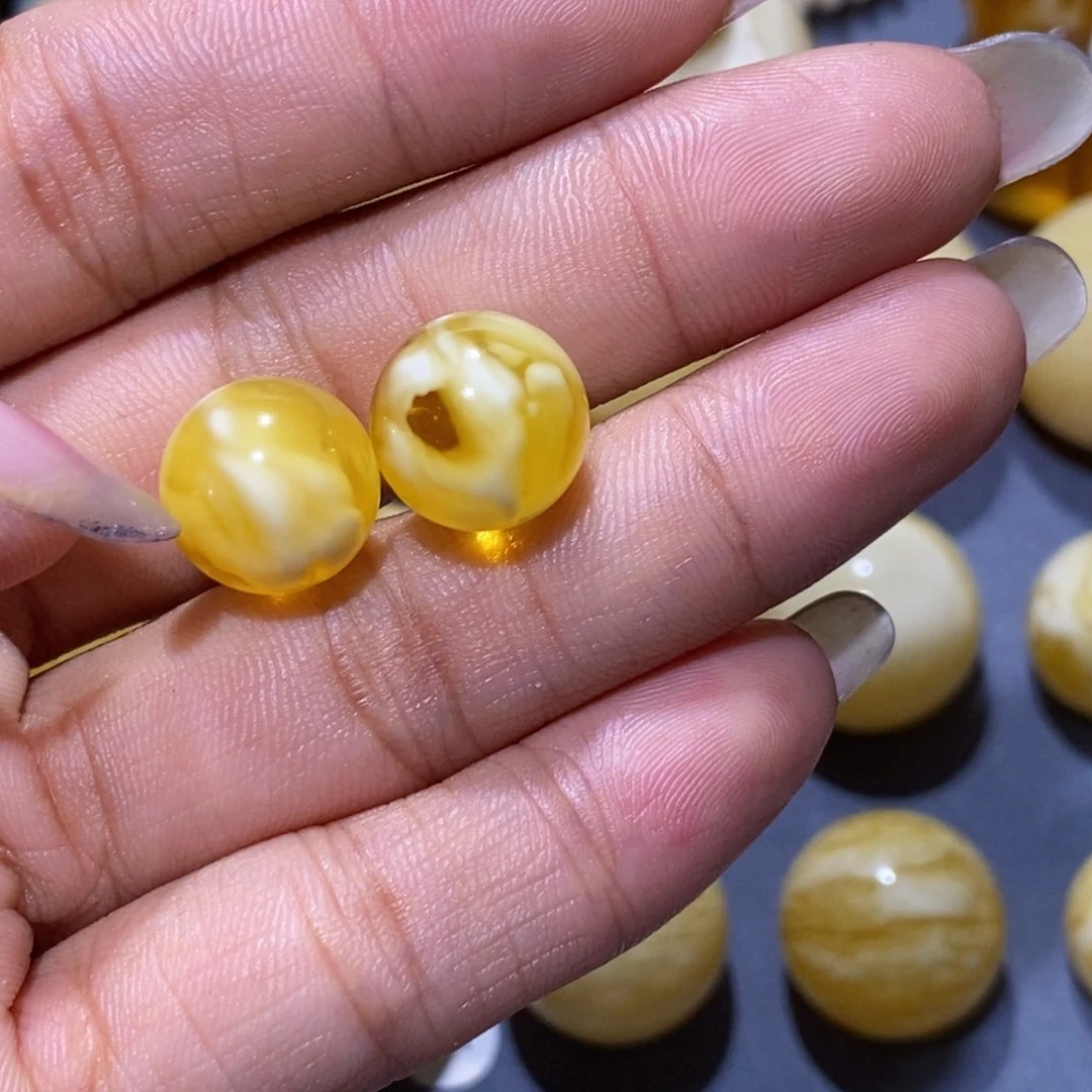 未镶嵌蜜蜡珠宝奇石边**看