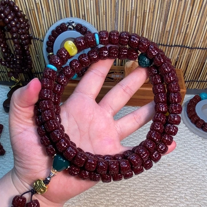 金刚菩提吊坠12mm一代龙108