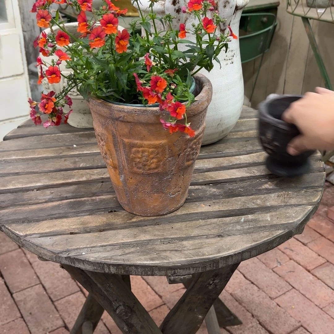 许纯的花房复古四方花微瑕