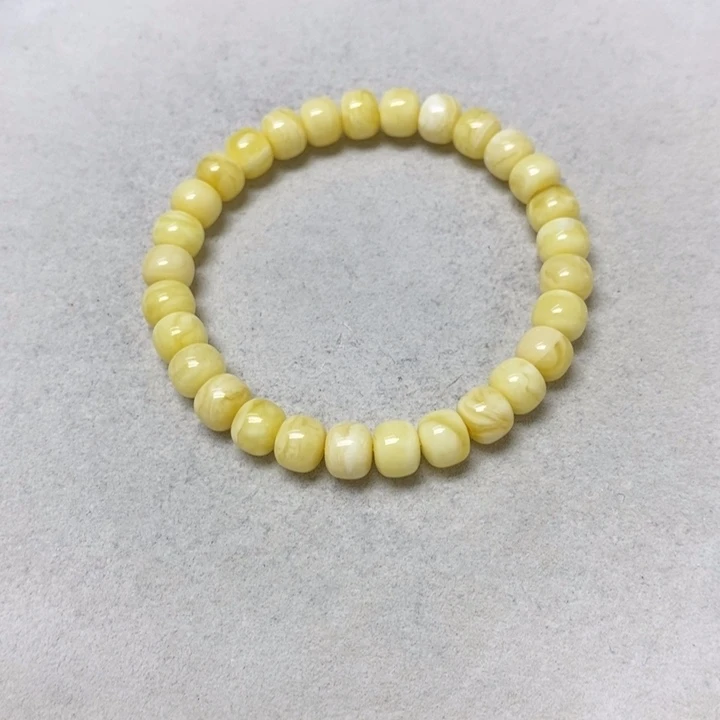 裸石蜜蜡未镶嵌串