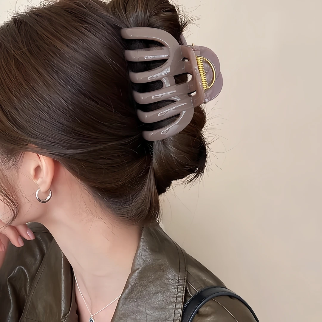 高级感发夹大号抓夹女头发夹子后脑勺发卡2025新款高端鲨鱼夹头饰