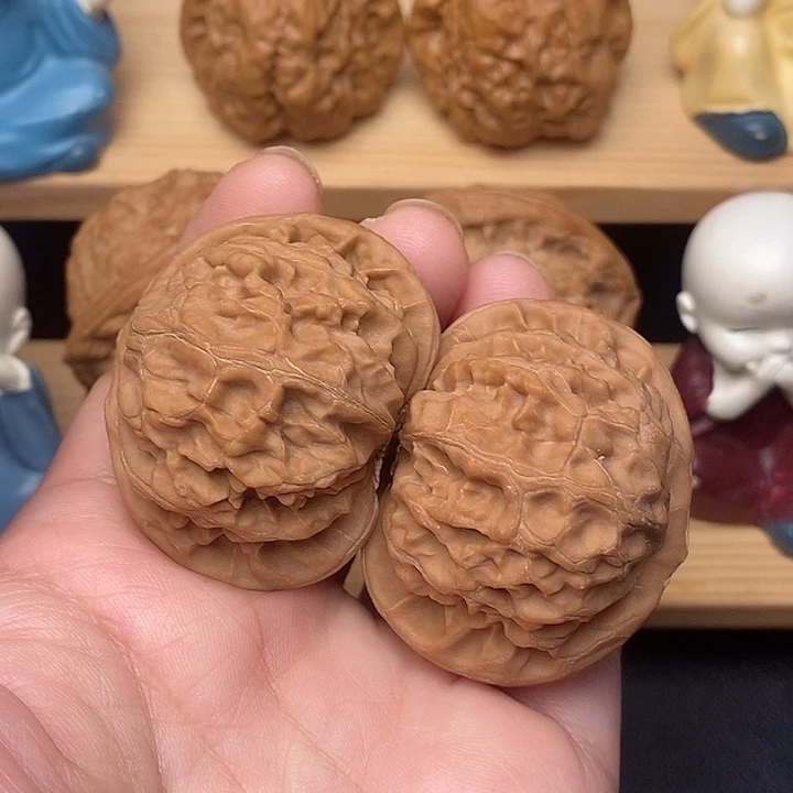 把件核桃42宫灯狮子头