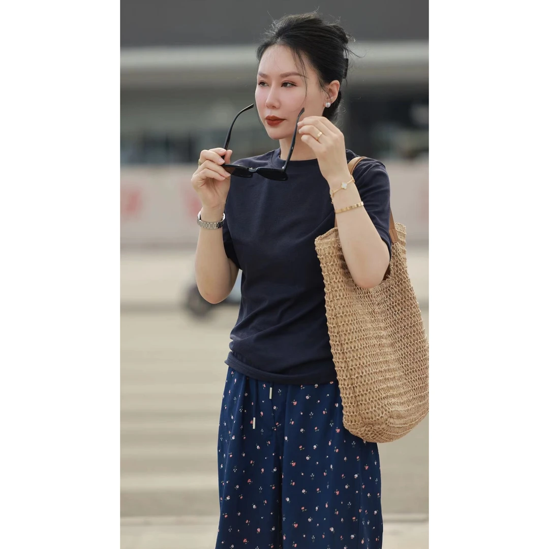 【那尚新品】舒服经典百搭T恤077