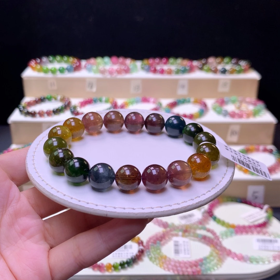 未镶嵌手链碧玺碧玺