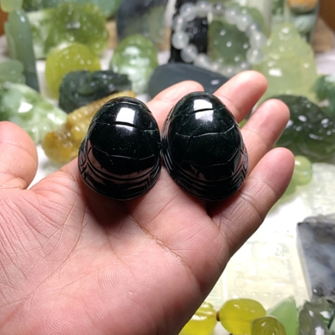 【闪购商品】蛇纹石玉未镶嵌颈饰