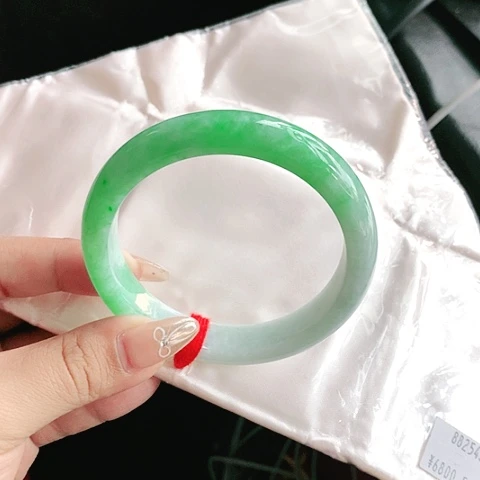 未镶嵌手镯翡翠2543