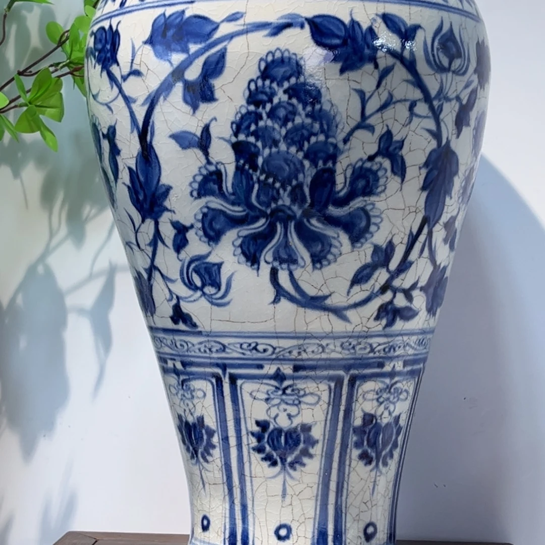 善***焉摆件瓷器工艺品摆件青花