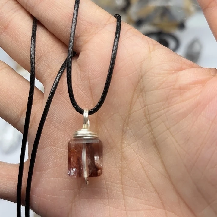 未镶嵌颈饰水晶12mm方糖闪灵钻项链