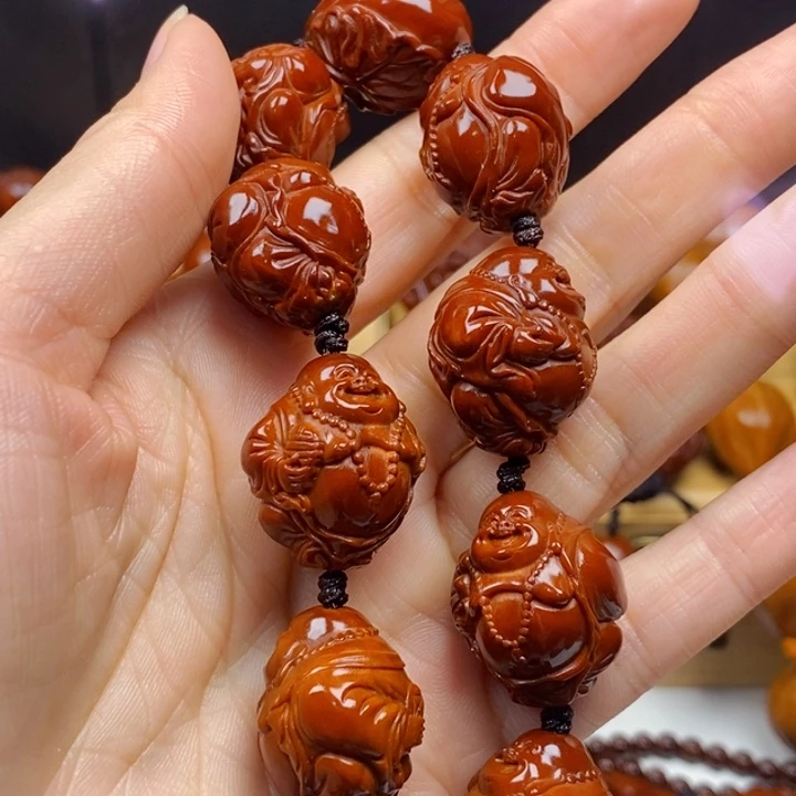 橄榄核吊坠天**忧橄榄核手串